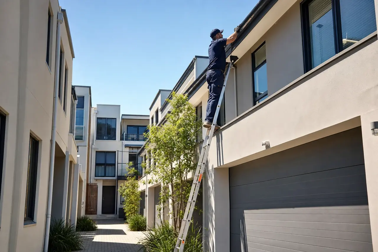Strata Gutter Cleaning in Perth